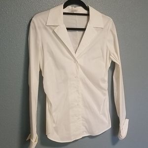 Beautiful sexy white blouse!